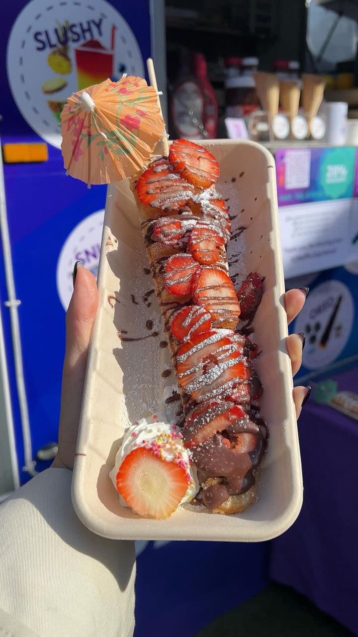 Strawberry Waffles