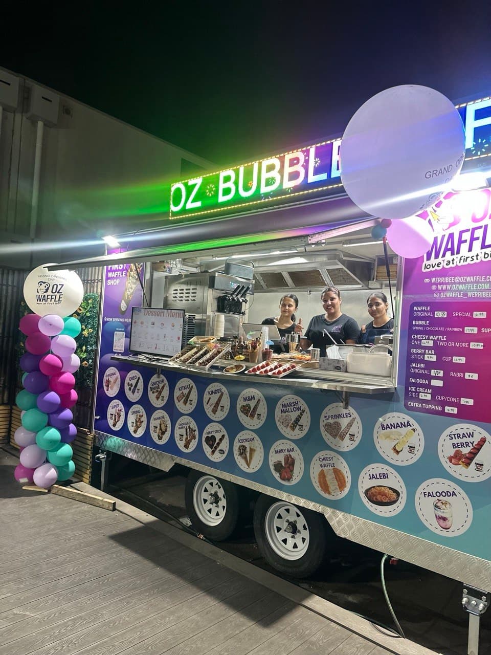 OzWaffle Werribee — desserts